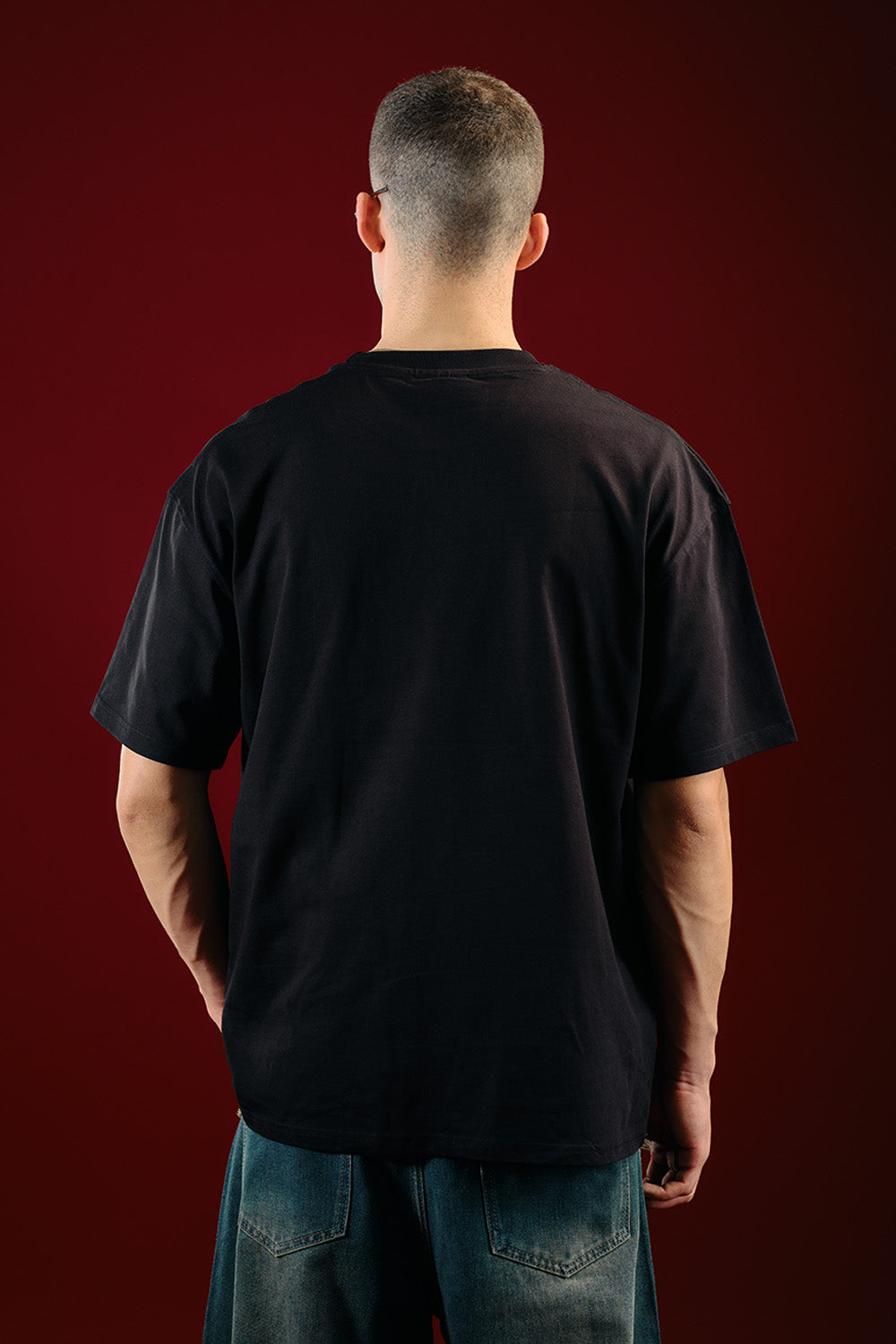 Project: Bonkers Black Oversized T-shirt