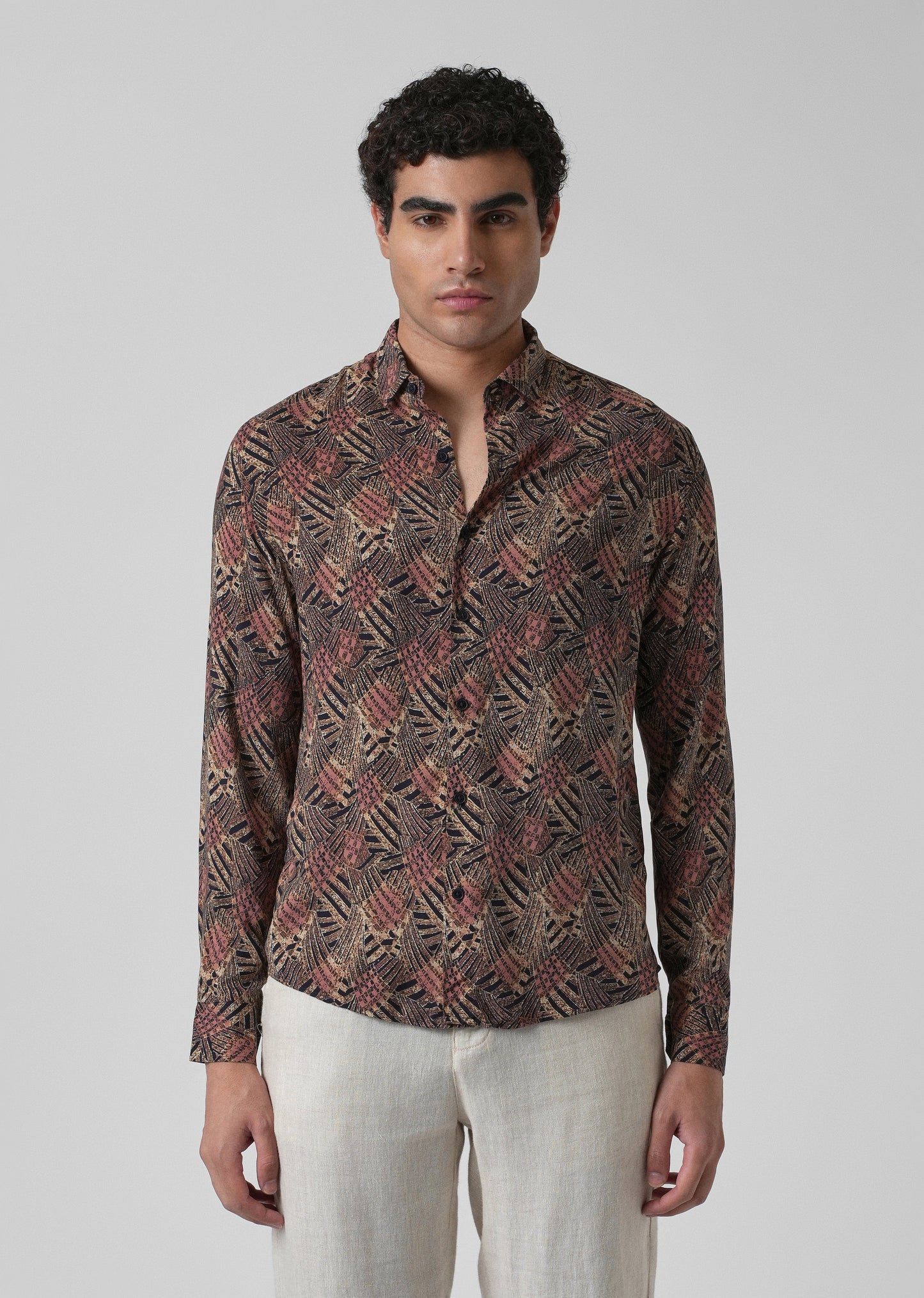 Tranquil Tendrils Feather Shirt