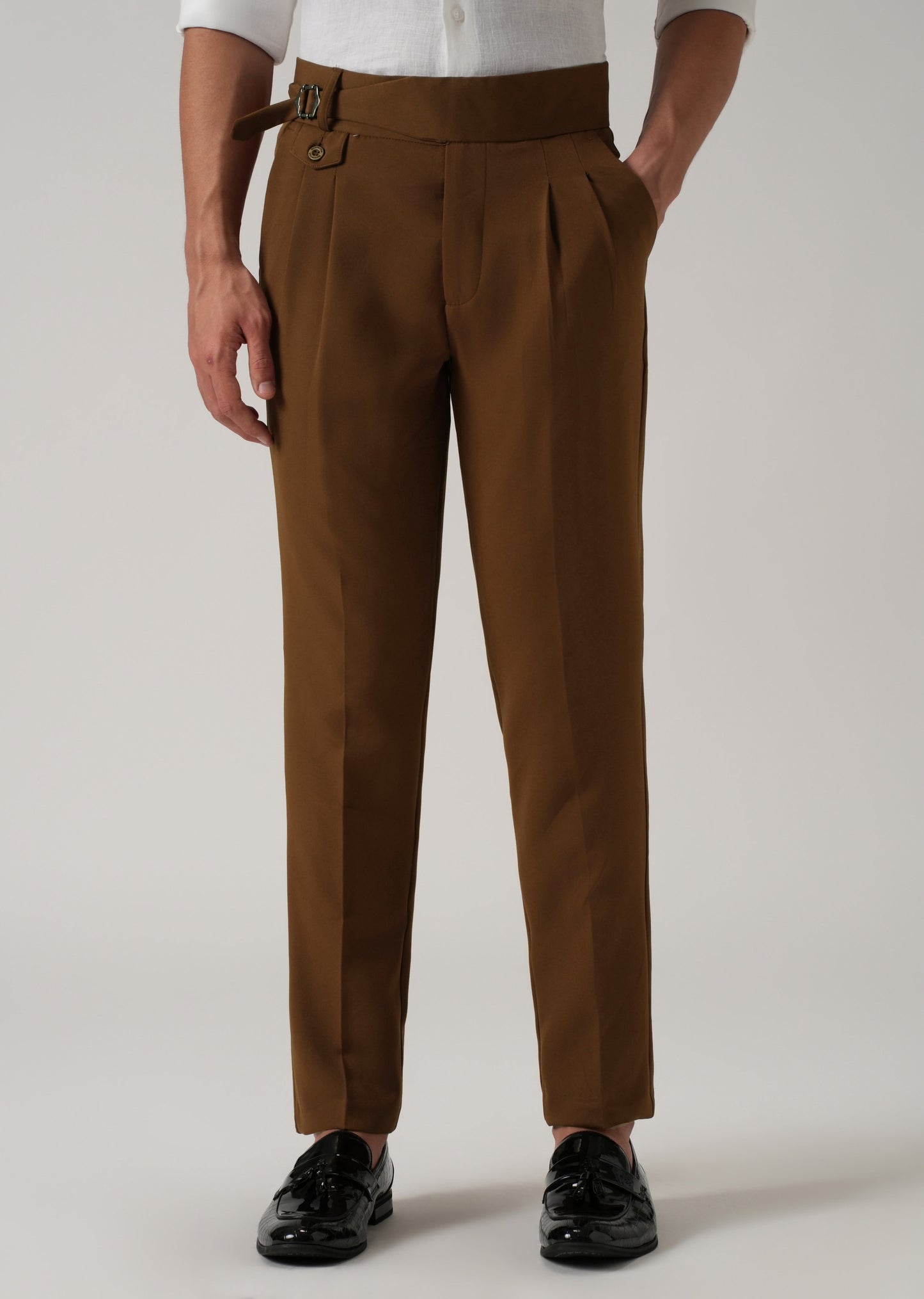 Umber Brown Gurkha Pant