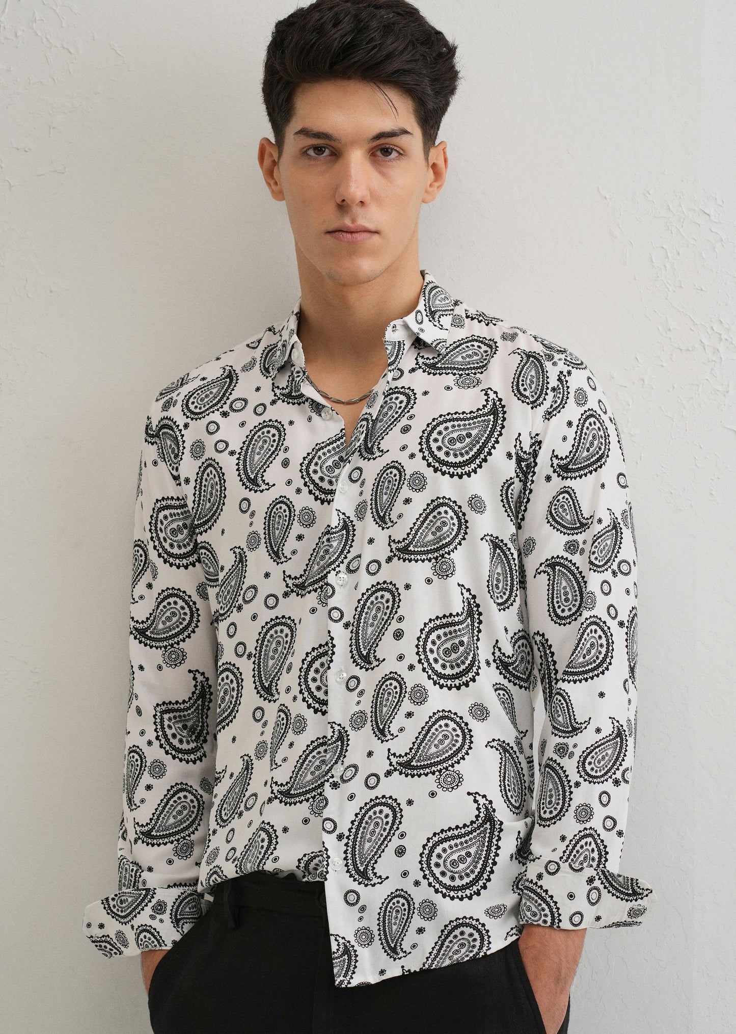 Zubolo Paisley Print Shirt