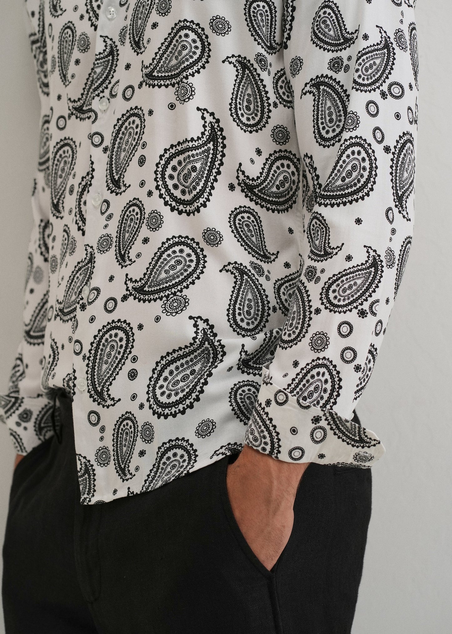 Zubolo Paisley Print Shirt