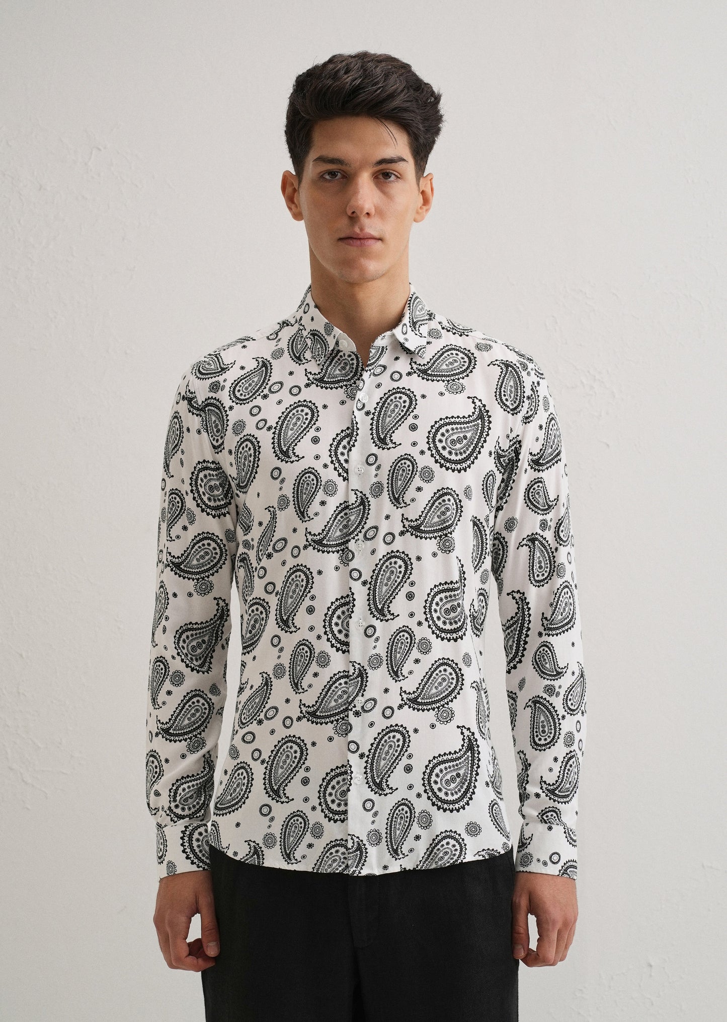 Zubolo Paisley Print Shirt