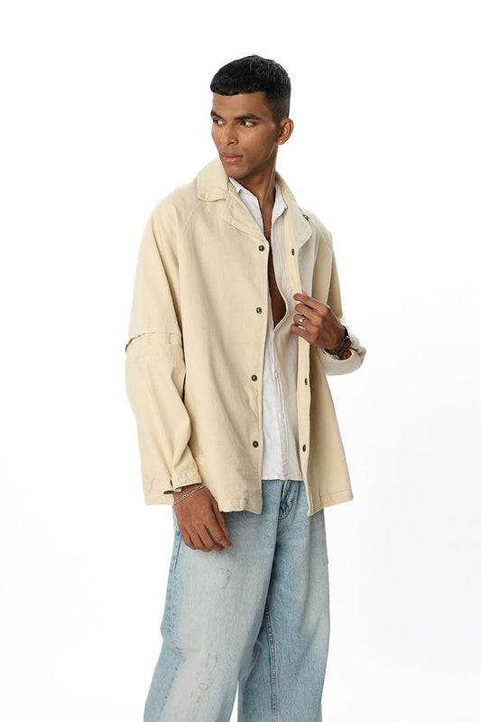 Hobo Shacket // Off-white