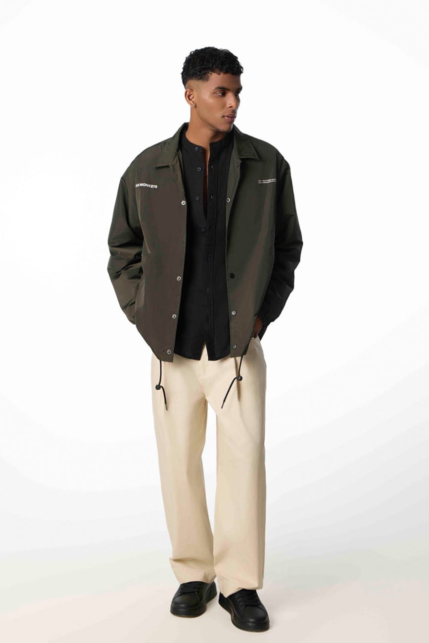 Ripstop Shacket // Olive Green