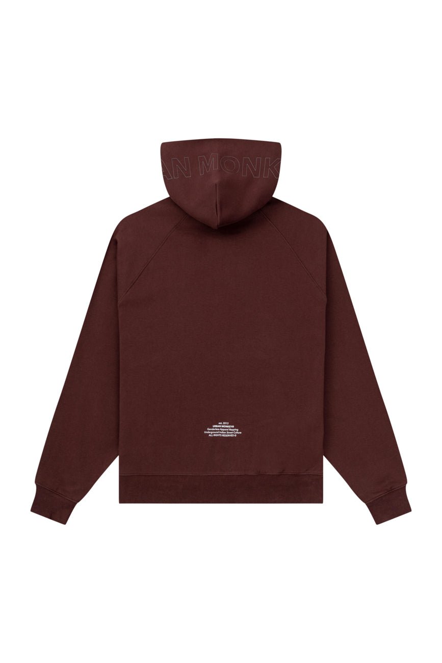 UM Core Hoodie // Deep Mahogany
