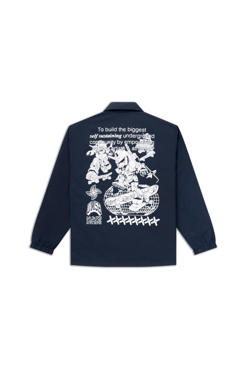 Umsb Coach Jacket // Navy Blue